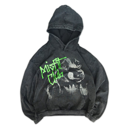 DOG HOODIE (Vintage black)