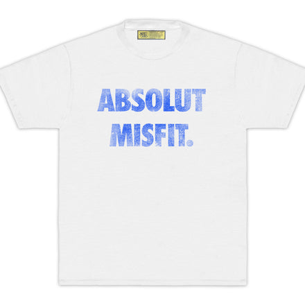 ABSOLUT MISFIT GIFT SHOP TRUE TO SIZE TEE (White)